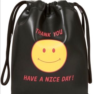 Elizabeth and James “Thank You Have a Nice Day” Small Leather Tote